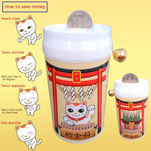 Load image into Gallery viewer, From Japan Beckoning Waving Lucky Cat for Good Luck Maneki Neko Piggy Money Bank