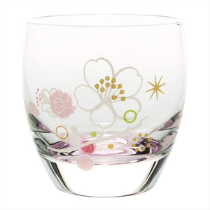 From Japan Sakazuki Glass Sake Cup Sakura