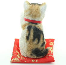Load image into Gallery viewer, From Japan Japanese Maneki Neko Ornament Figurine for Good Luck Mike