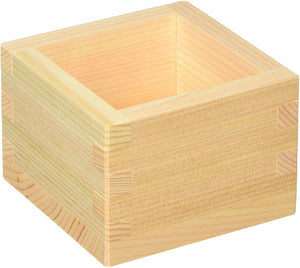 From Japan Wooden Sake Cup Masu